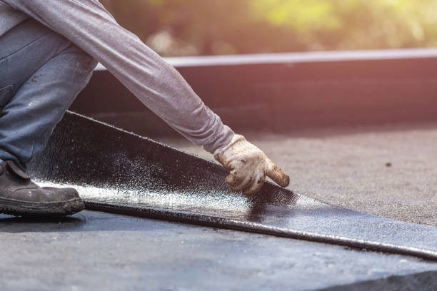 Professional Basement Waterproofing technician working in Ripley, OH